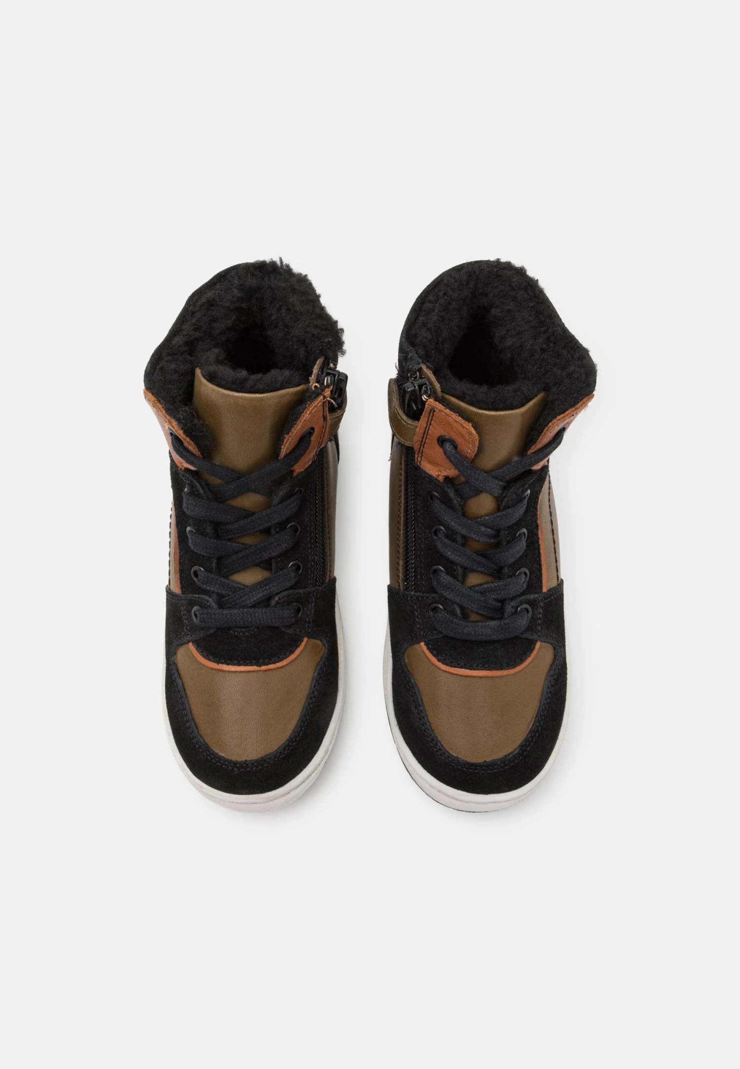 Friboo Leather - Sneakers Hoog - Multi-Coloured - Afbeelding 4