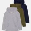 Friboo 3 Pack - Hoodie - Grey/Green/Blue