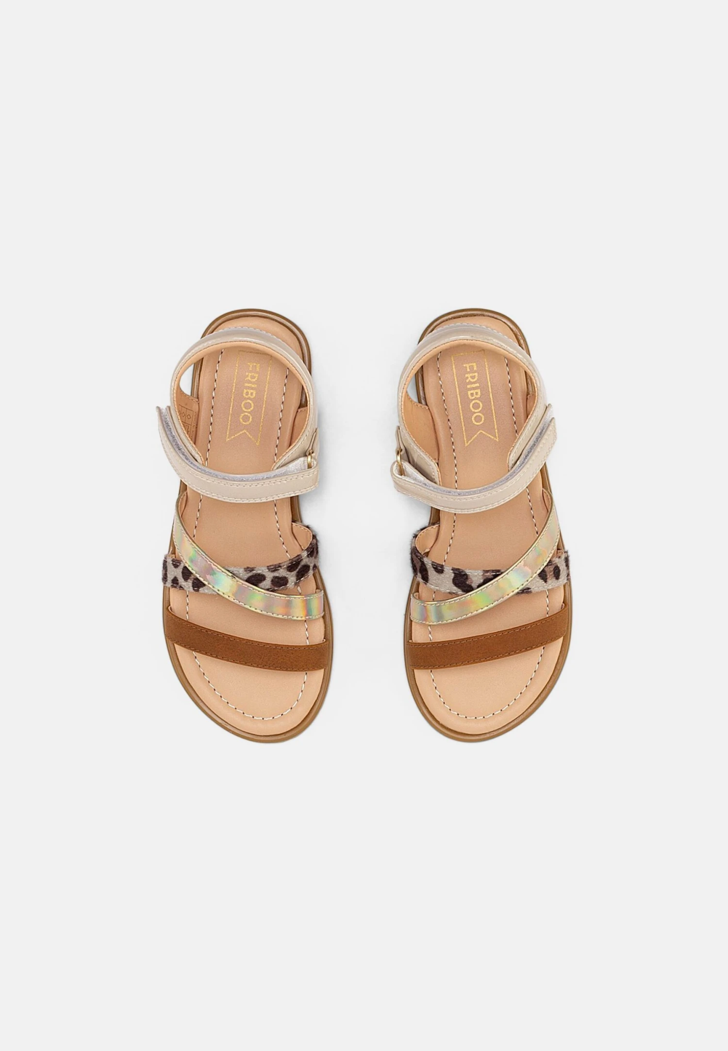 Friboo Sandalen - Beige - Afbeelding 4