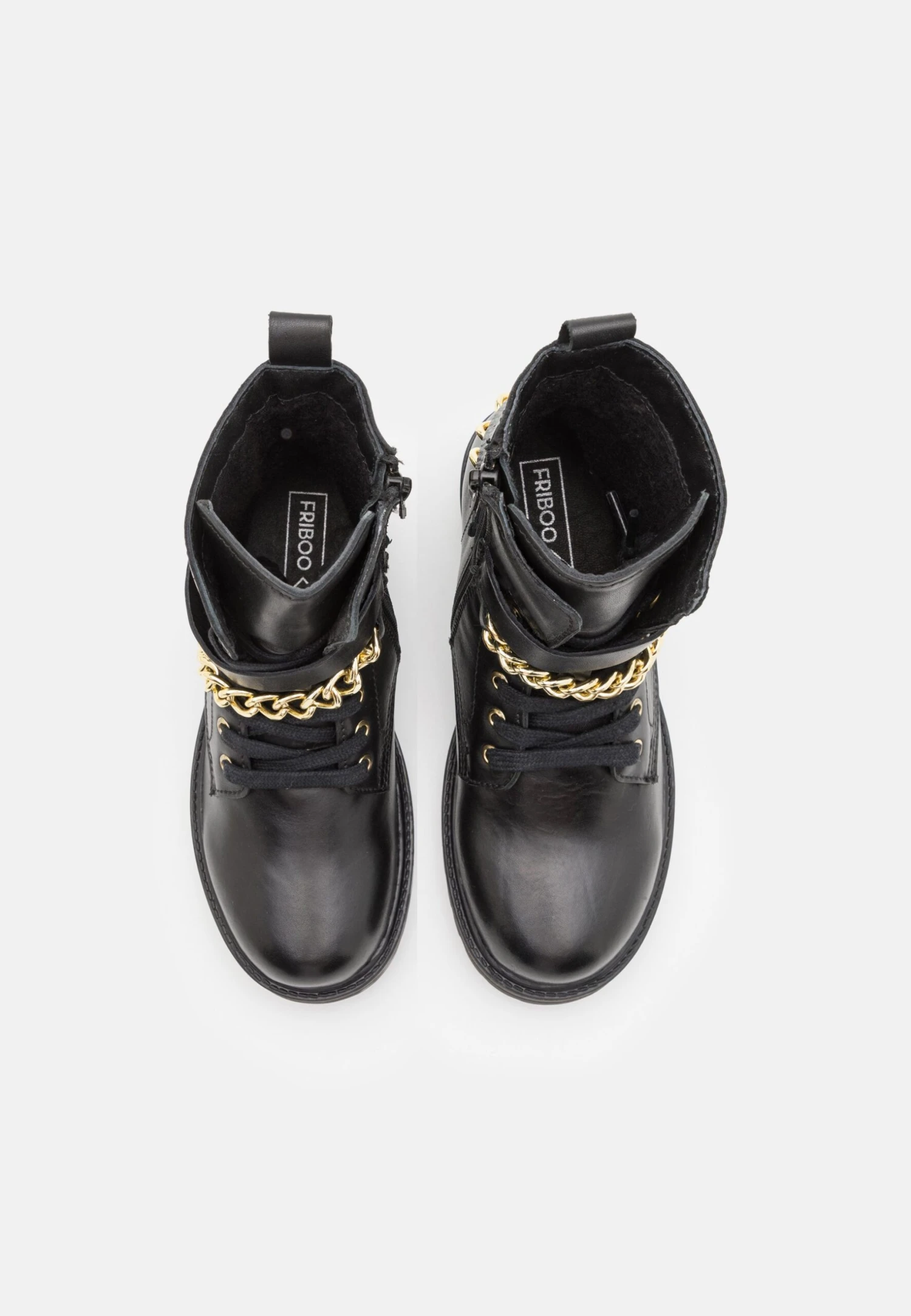 Friboo Leather Booties - Korte Laarzen - Black - Afbeelding 4