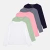 Friboo 5 Pack - Longsleeve - Multi-Coloured/Pink/Green