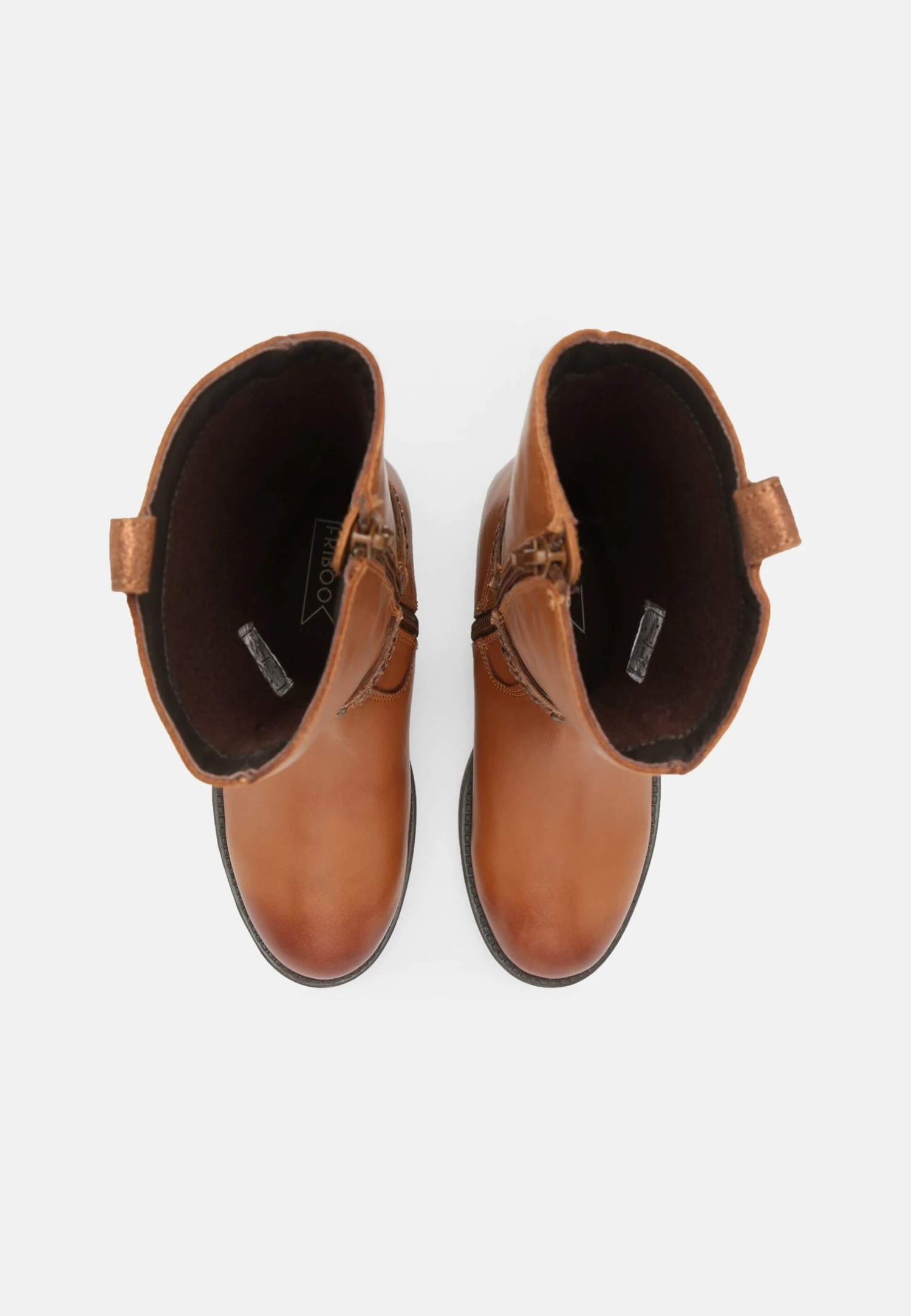 Friboo Cowboy-/Bikerlaarzen - Cognac - Afbeelding 4