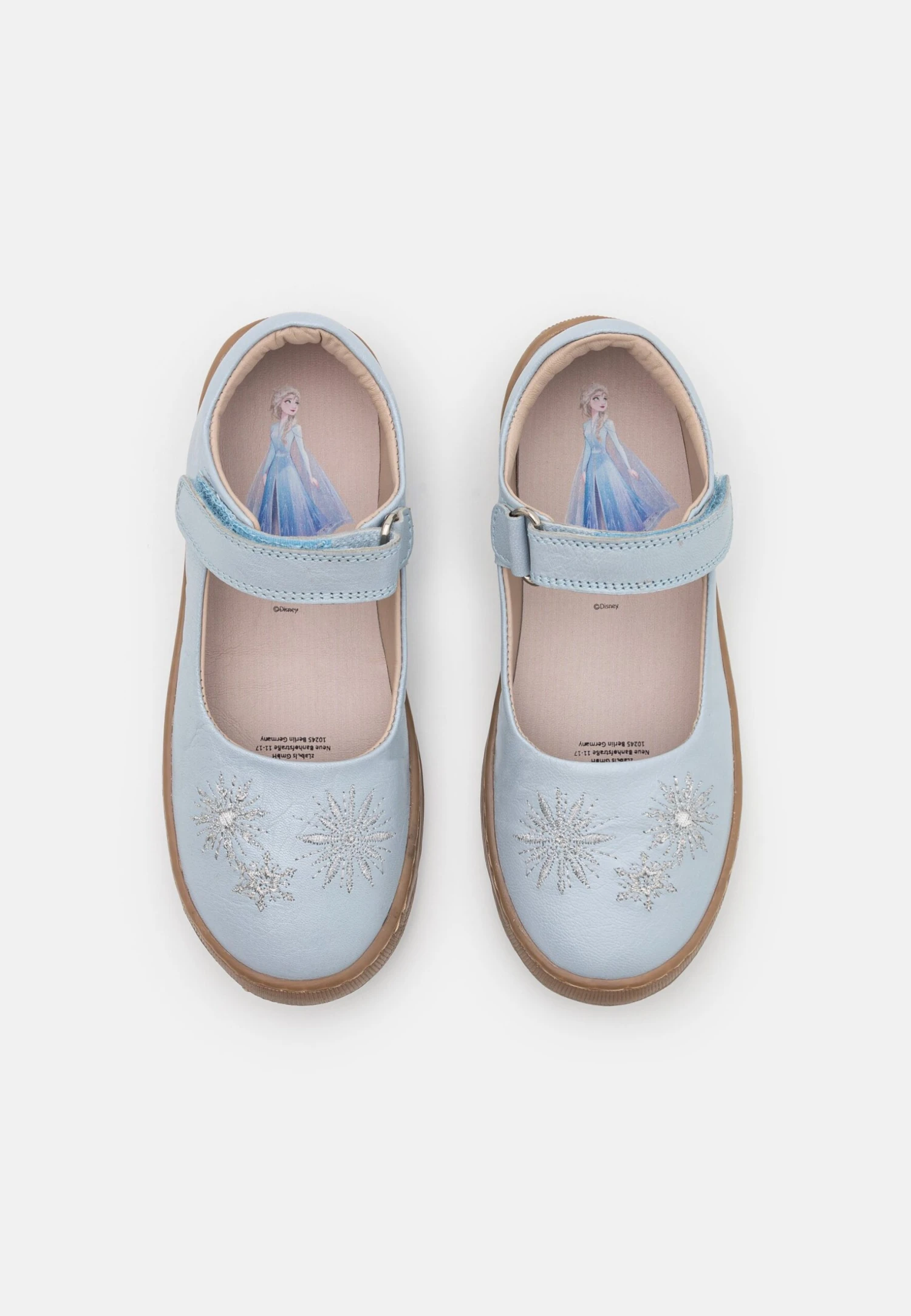 Friboo Disney Frozen Elsa Ballet Pumps - Ballerina'S Met Enkelbandjes - Light Blue - Afbeelding 4