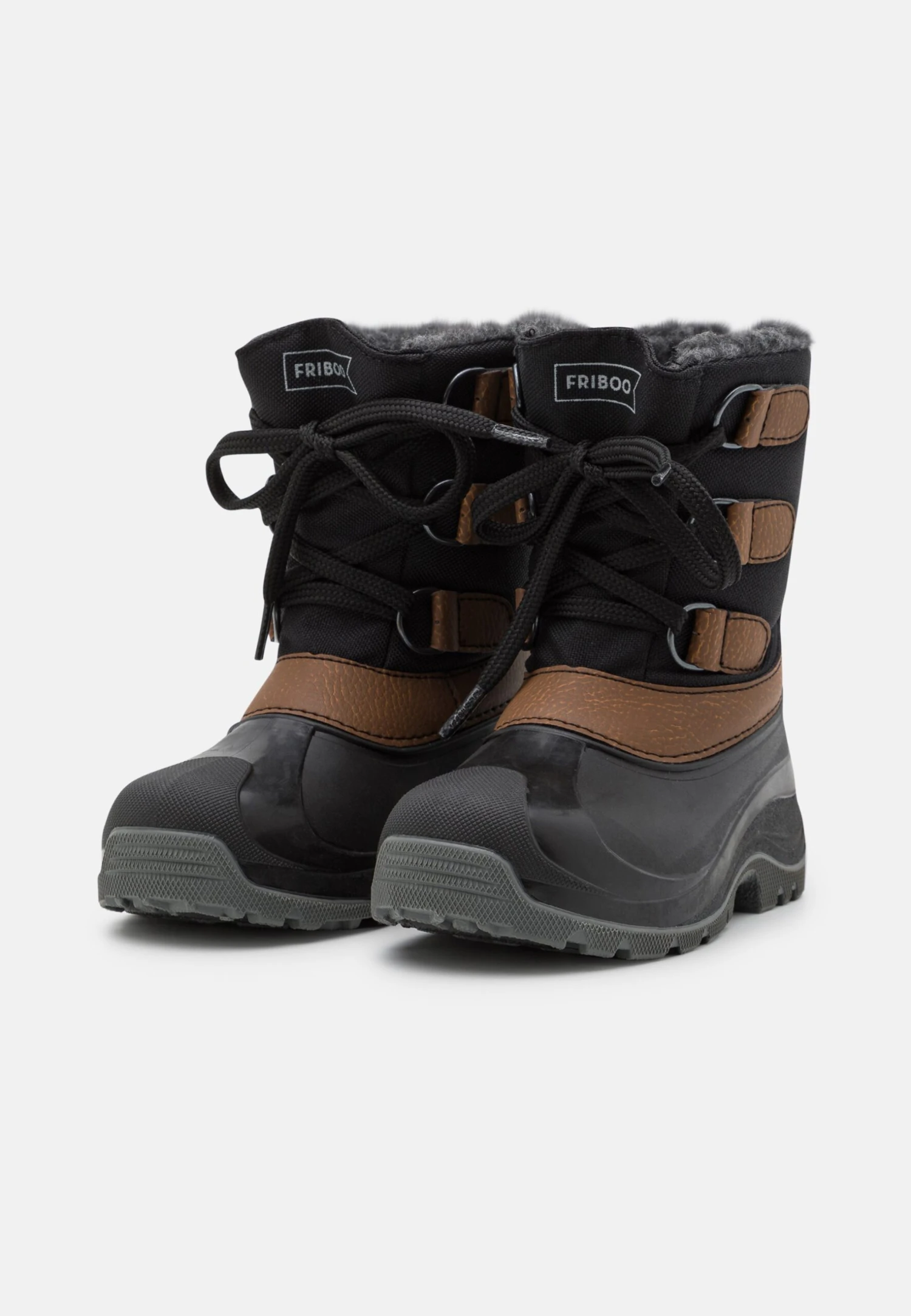 Friboo Snow Boots- Snowboots- Black/Brown - Afbeelding 2