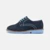 Friboo Leather - Sportieve Veterschoenen - Dark Blue
